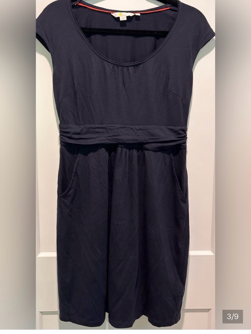 Boden 2 Dress Bundle 6P Petite Navy & Floral Jersey Knit Fall Capsule - Picture 7 of 13